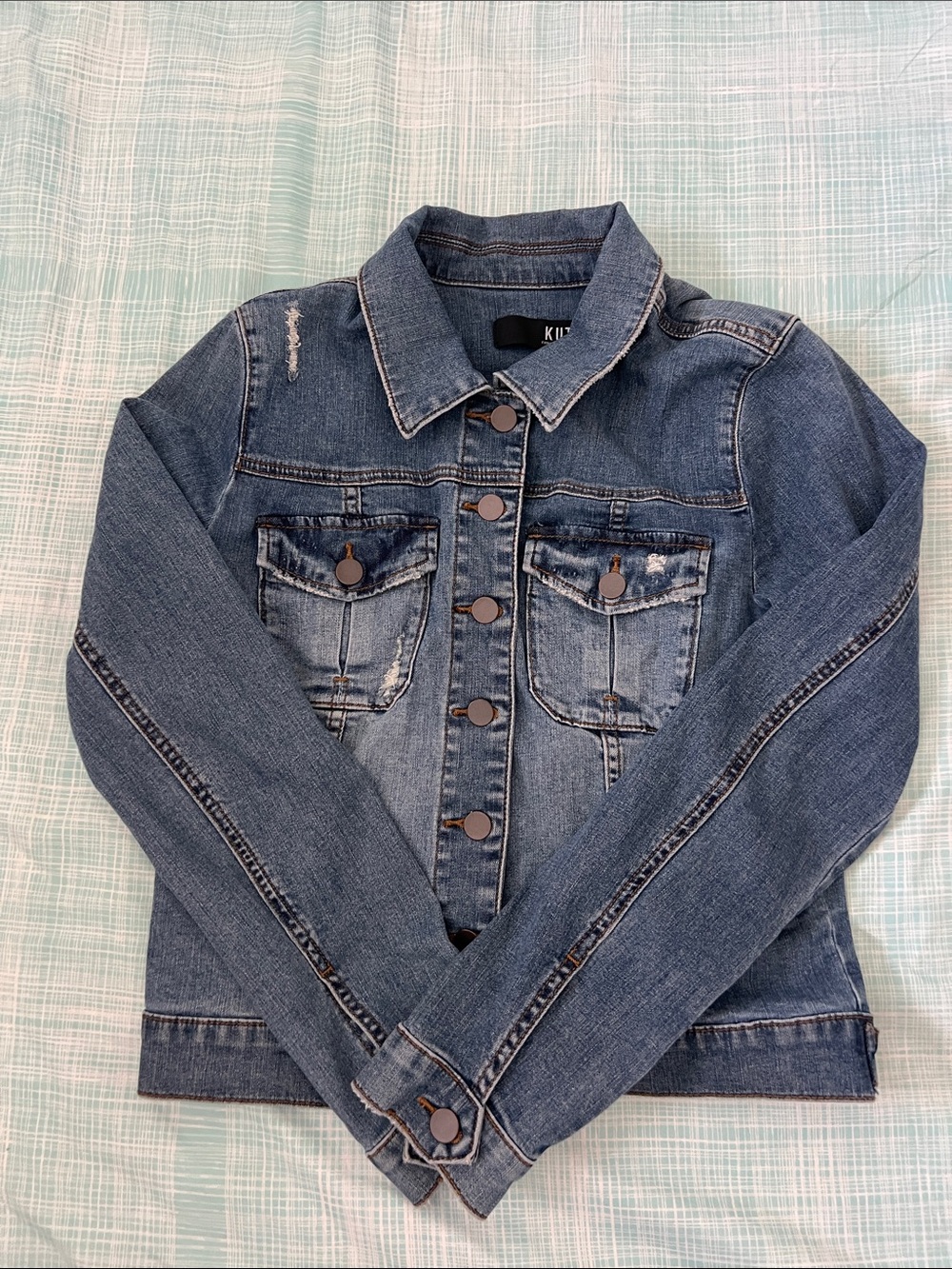 Kut from the Kloth Denim Blue Jean Jacket - Classic Women's Trucker